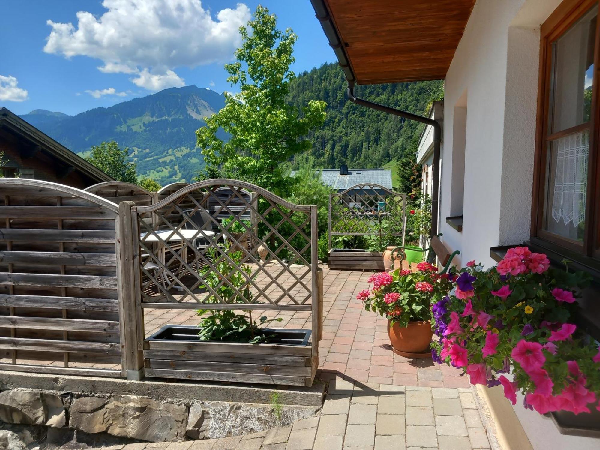 Appartamento Haus Simma Au (Vorarlberg) Esterno foto